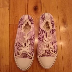 Hand painted sneakers